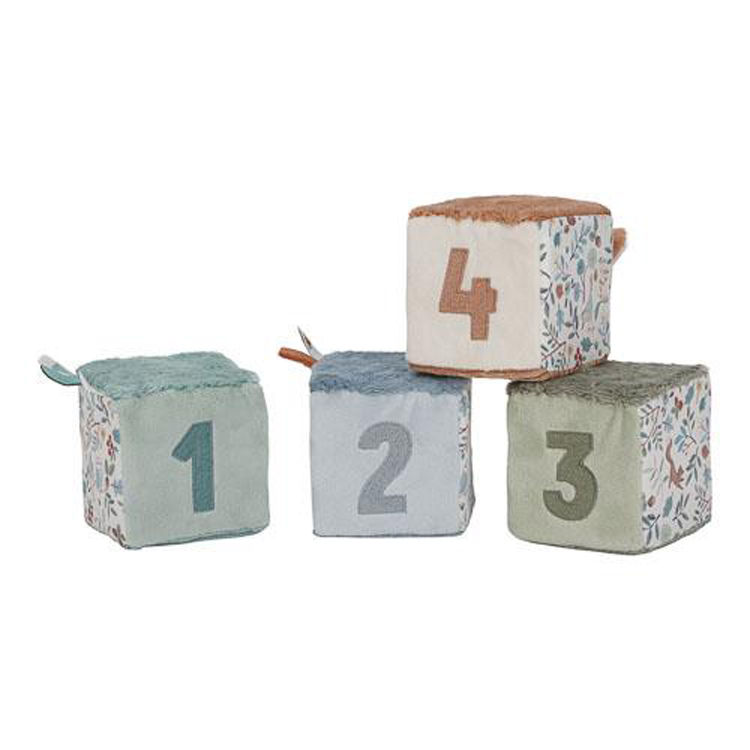 Thumbnail: Set of soft cubes - Forest Friends