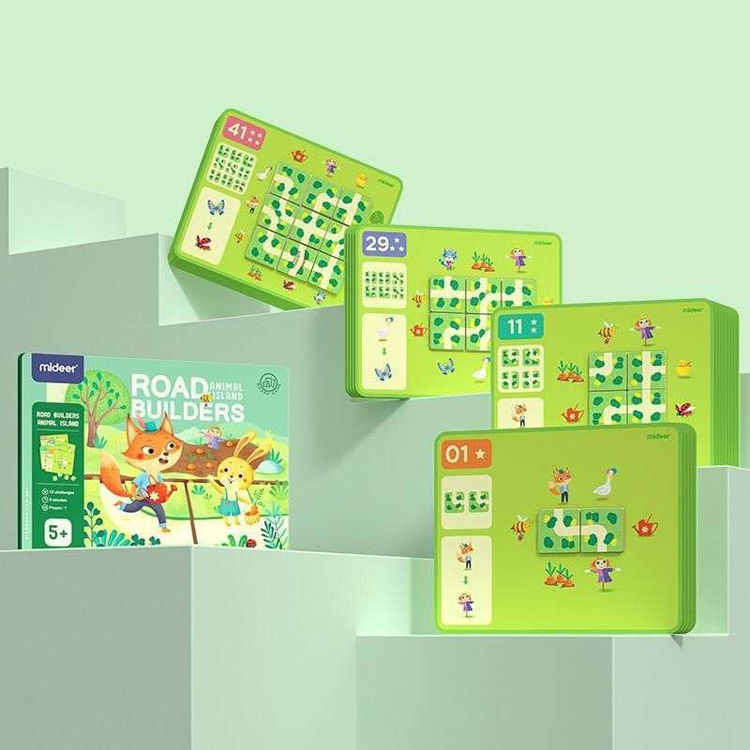 Thumbnail: Road Builders - Animal Island Board Game