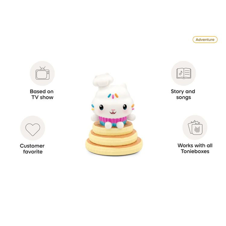 Thumbnail: Gabby's Dollhouse: Cakey Cat Tonie
