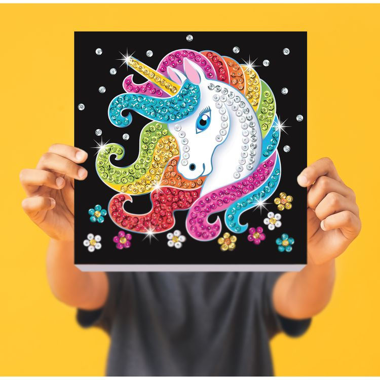 Thumbnail: Unicorn, Sequin Art 60