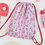 Thumbnail: Drawstring bag: Cherries