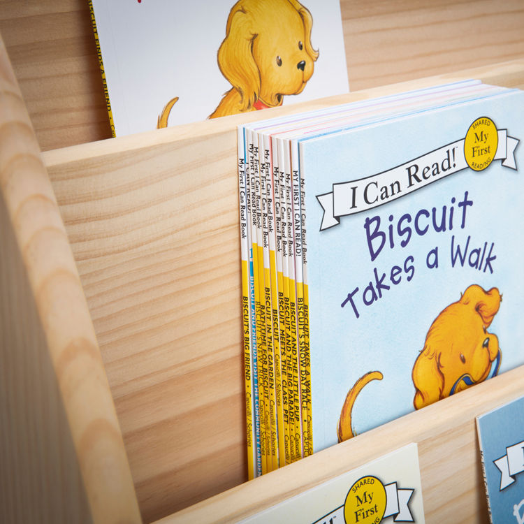 Thumbnail: Montessori Wooden Children's Bookshelf - Classic