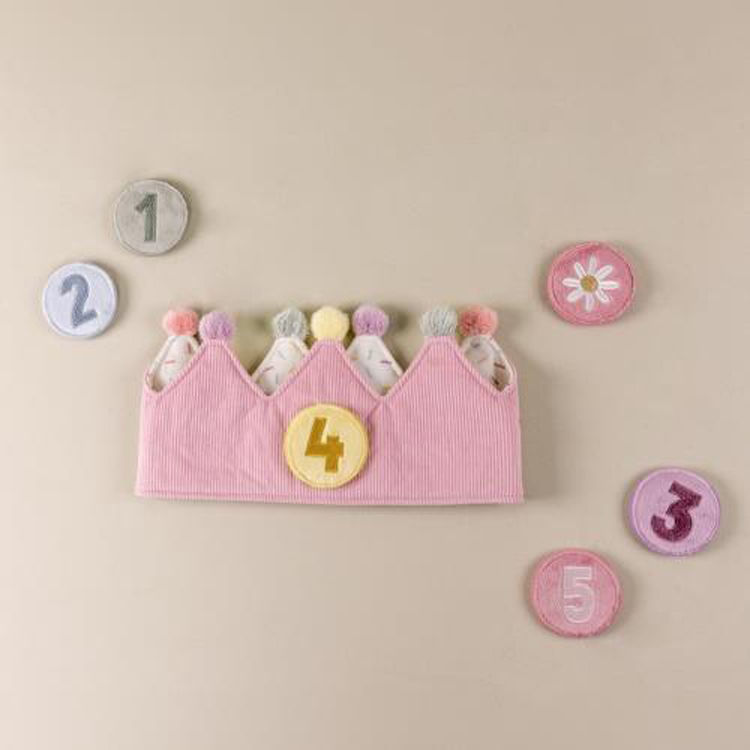 Thumbnail: Birthday Crown with Numbers Pink