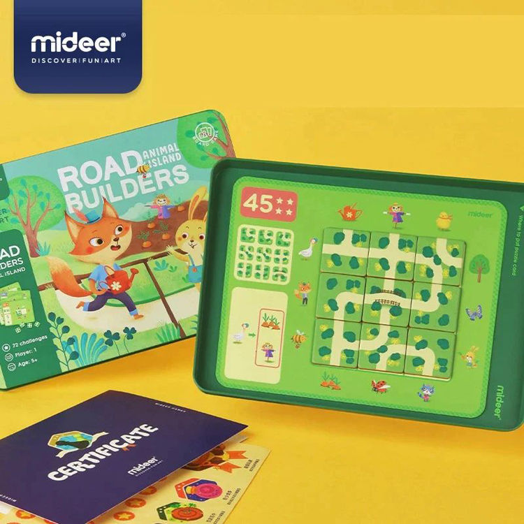 Thumbnail: Road Builders - Animal Island Board Game