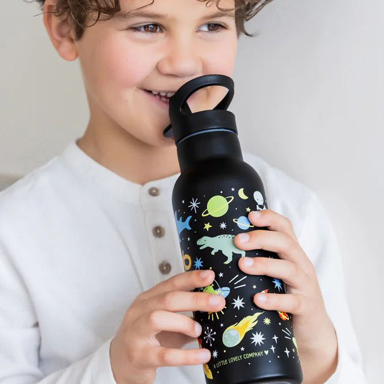 Thumbnail: XL Stainless Steel Drink Bottle: Galaxy