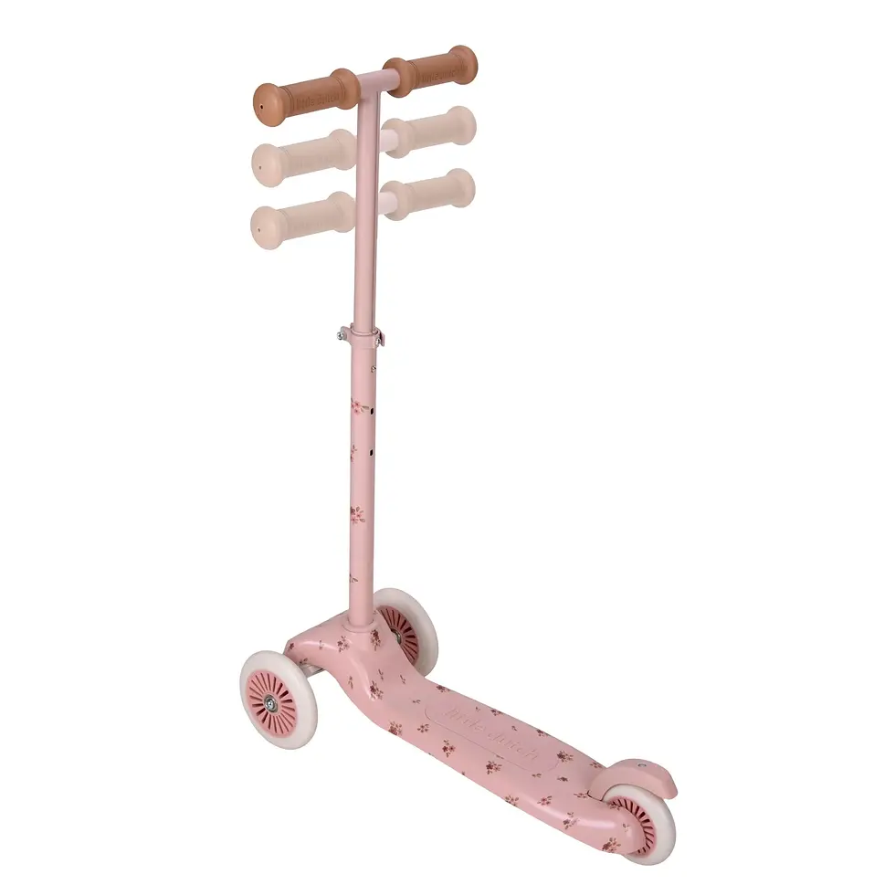 Thumbnail: 3 wheel scooter - Pink