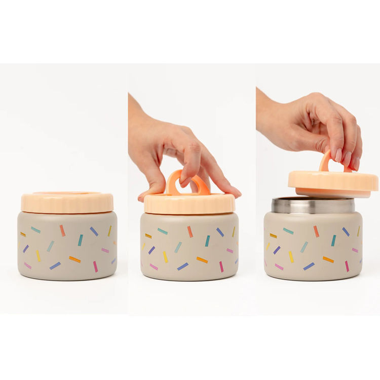 Thumbnail: Thermo Food Jar Dancing Hearts 350ml