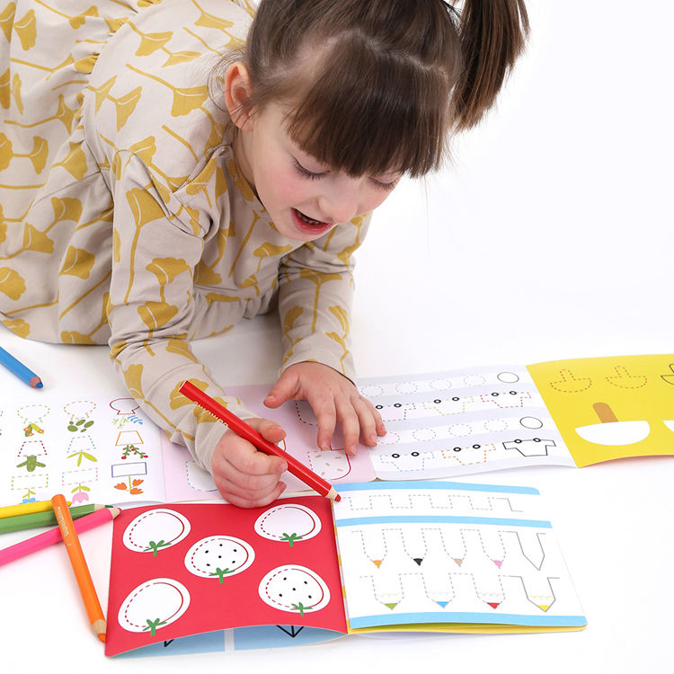 Thumbnail: Looong Coloring Books Ready to Trace - Intermediate Lines