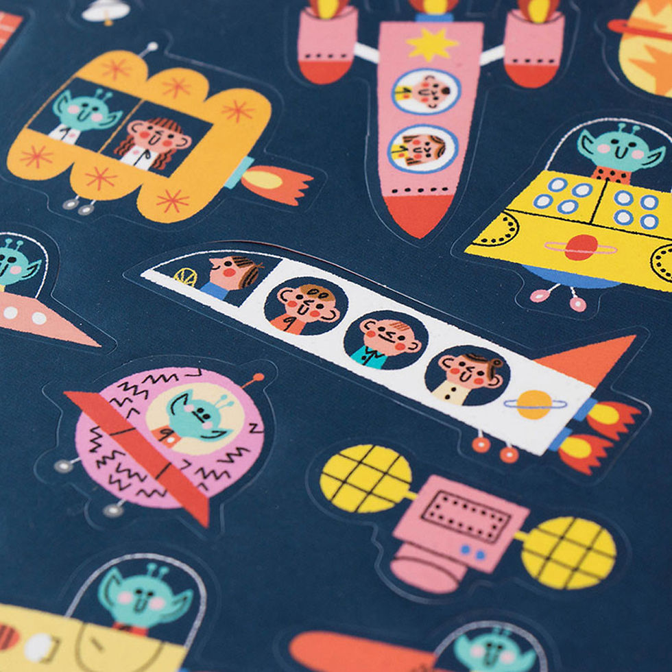 Thumbnail: Space Stickers