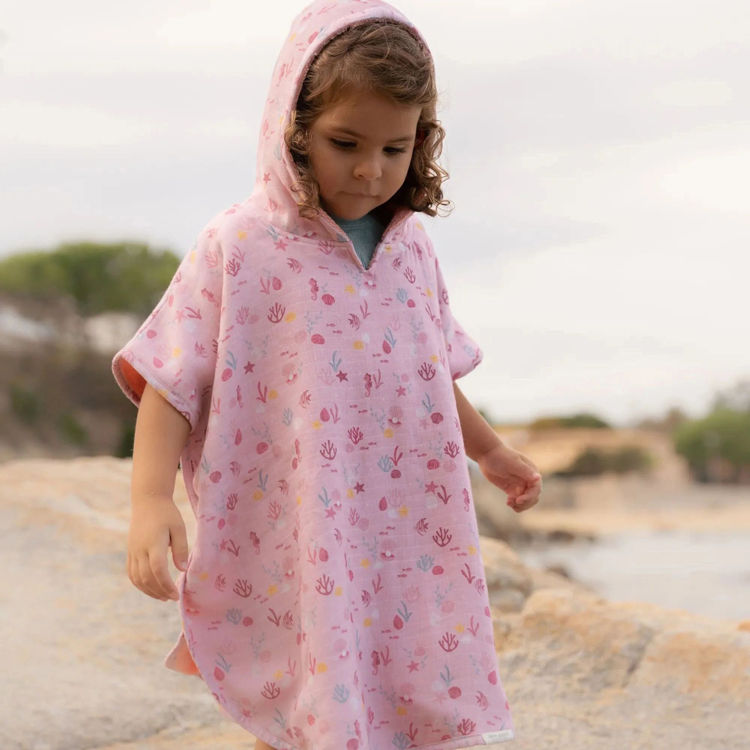 Thumbnail: Beach Poncho - Ocean Treasures Multicolour