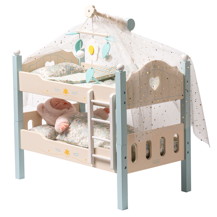 Thumbnail: Doll Bunk Beds-Blue