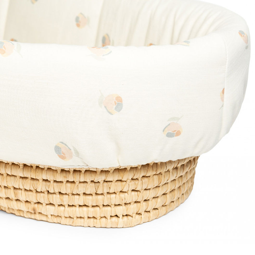 Thumbnail: Padded Baby Moses Cover - Blossom