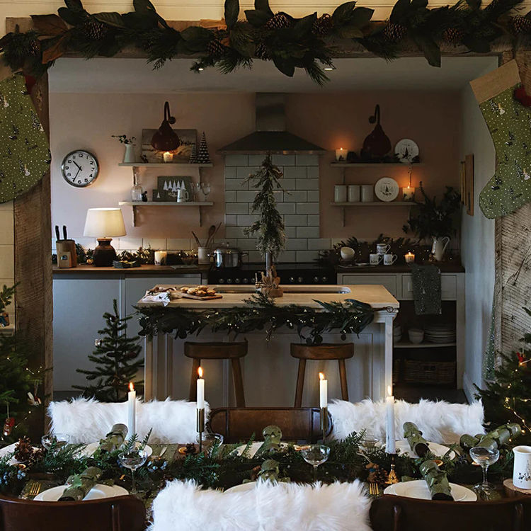 Thumbnail: Festive Forest Christmas Stocking