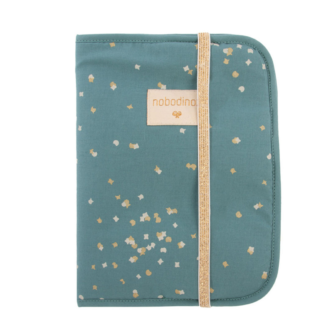 Poema Health Booklet A5 - Gold Confetti Magic Green