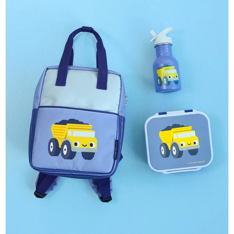 Thumbnail: Little Square Backpack: Dumptruck