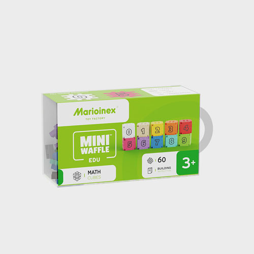 Math Equ Mini Mini Waffle - EDU - Math Cubes | The Barefoot Kids | MT