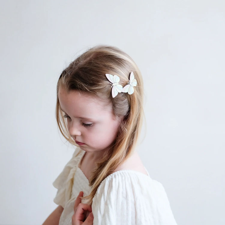 Thumbnail: Stripe butterfly clic clacs