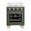 Thumbnail: Vintage Kids Wooden Toy Kitchen Oven - Green