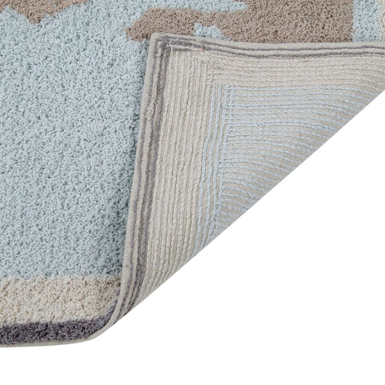 Thumbnail: Washable Rug Vintage Map