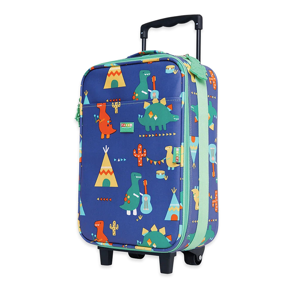 Thumbnail: Kids' 2 Wheel Suitcase - Dino Rock