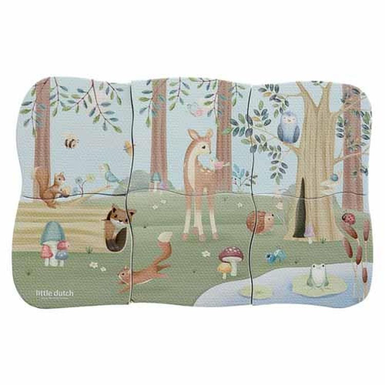Foam Puzzle - Multicolored - Forest Friends