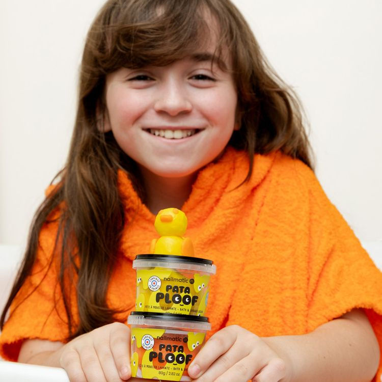 Thumbnail: Set of orange and yellow Bath & Shower dough with Ploofy