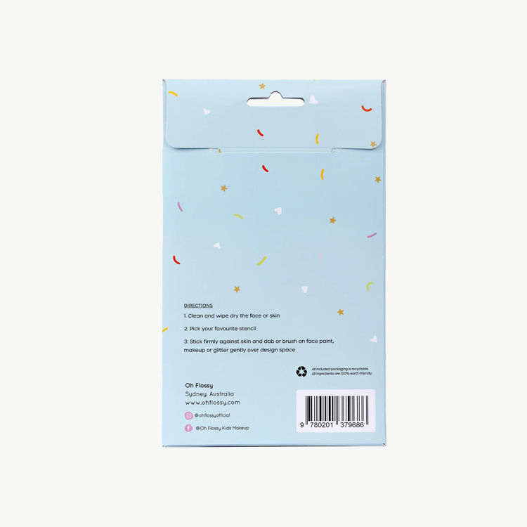 Thumbnail: Reusable Adhesive Face Paint & Makeup Stencils