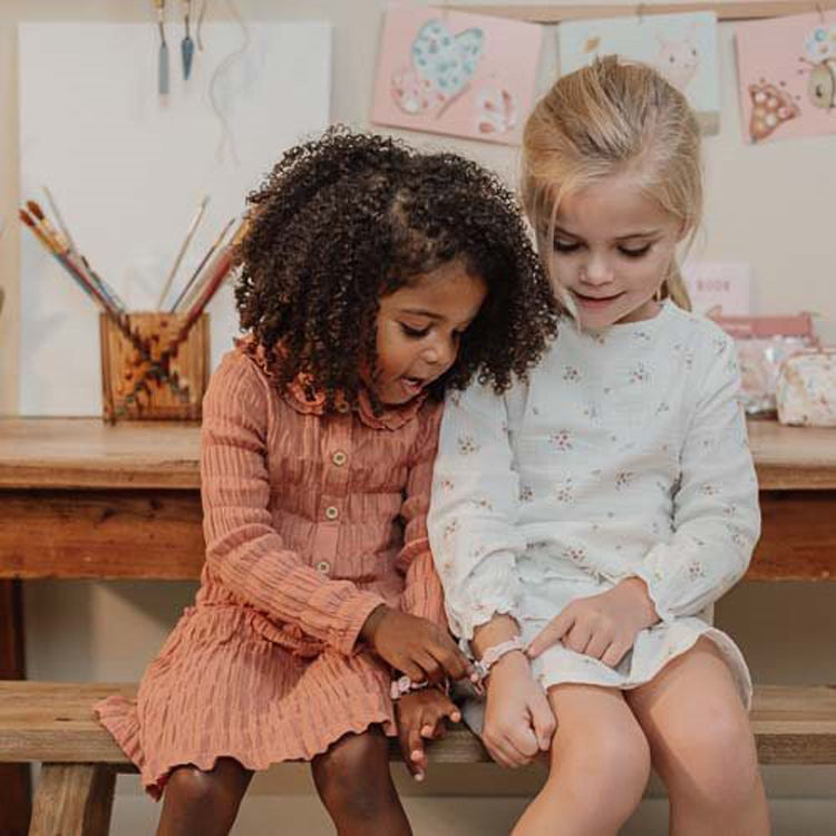 Thumbnail: Bracelet and charms - Fairy Garden