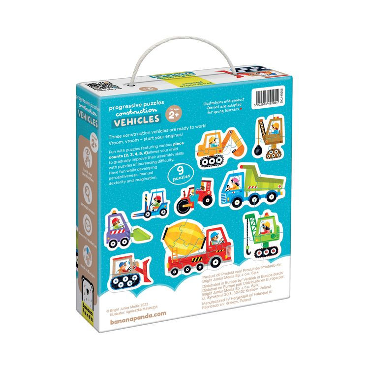 Thumbnail: Progressive Puzzles Construction Vehicles