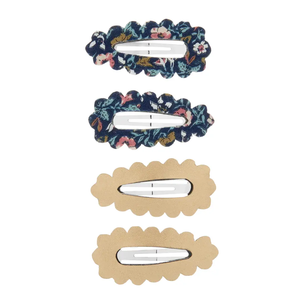 Scalloped Fabric Clic Clacs