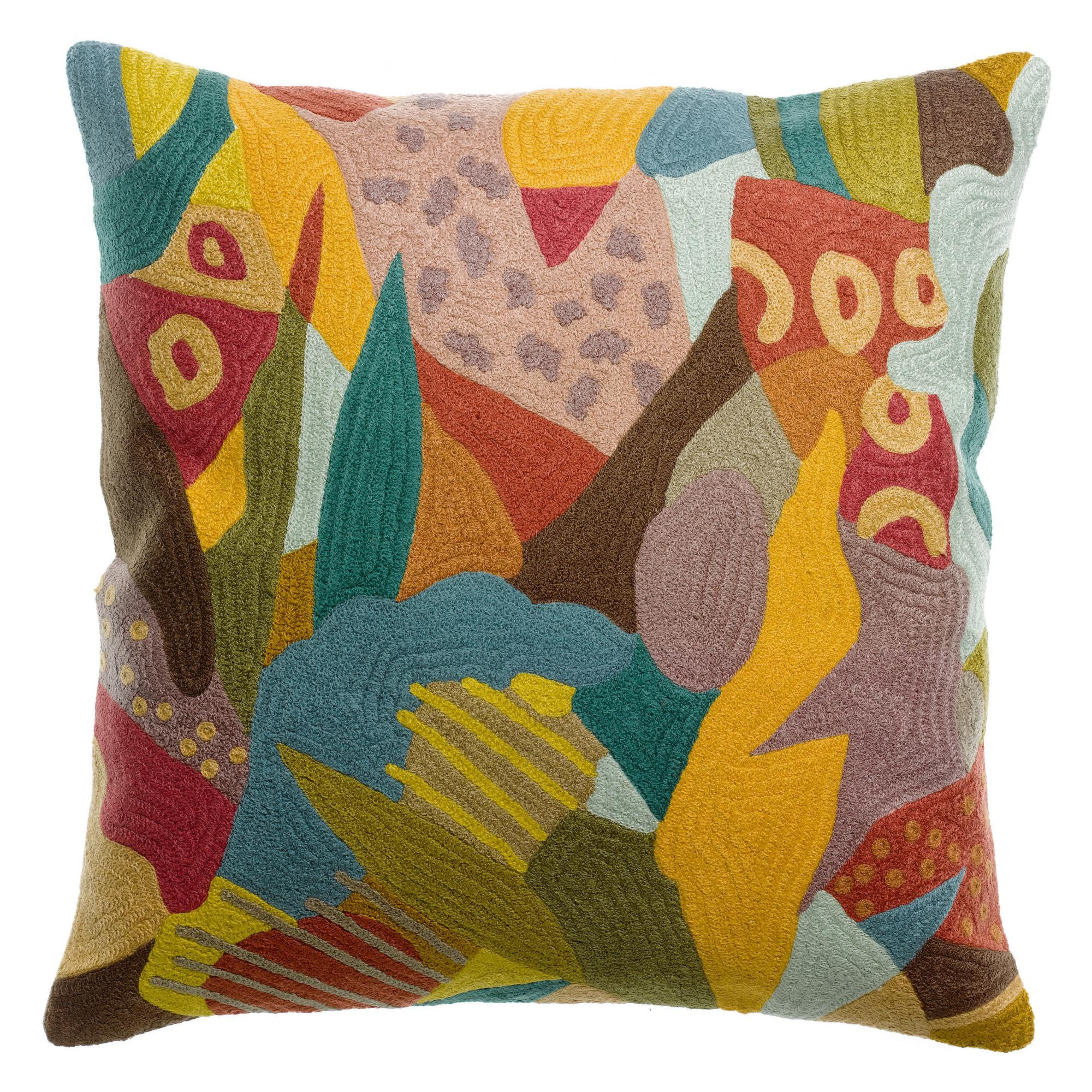 Handmade Cushion Vivaraise Izel Mineral 45x45 100% Cotton