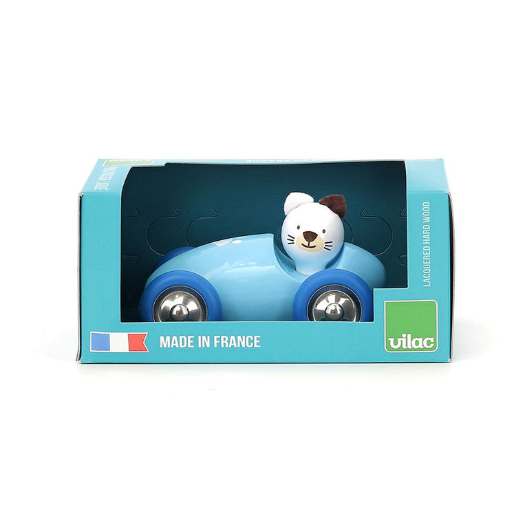 Thumbnail: Boizoos wooden car, Mariette the kitty