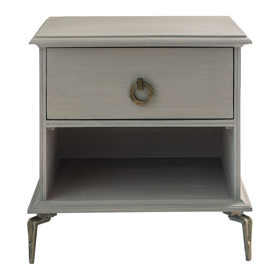 Thumbnail: Gabrielle Taupe Bedside Table