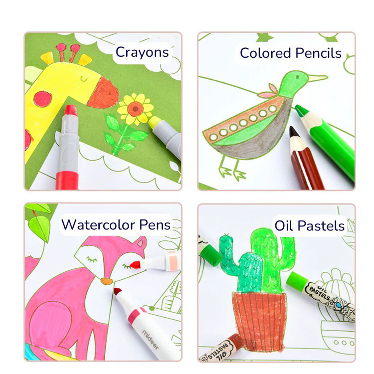 Thumbnail: Drawing Coloring Book Blue