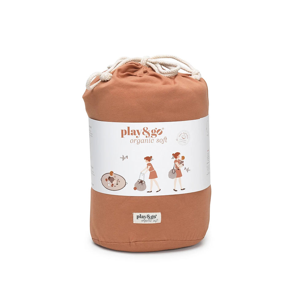 Thumbnail: Tawny Brown Organic Babymat