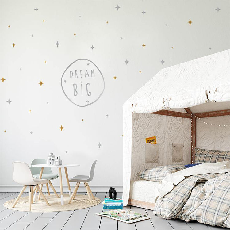 Thumbnail: Wall Stickers Shooting Stars - Gold