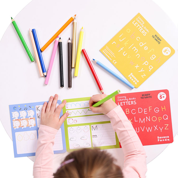 Thumbnail: Looong Coloring Books - Ready to Write Letters