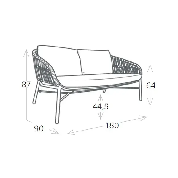 Thumbnail: Drop Stackable Sofa