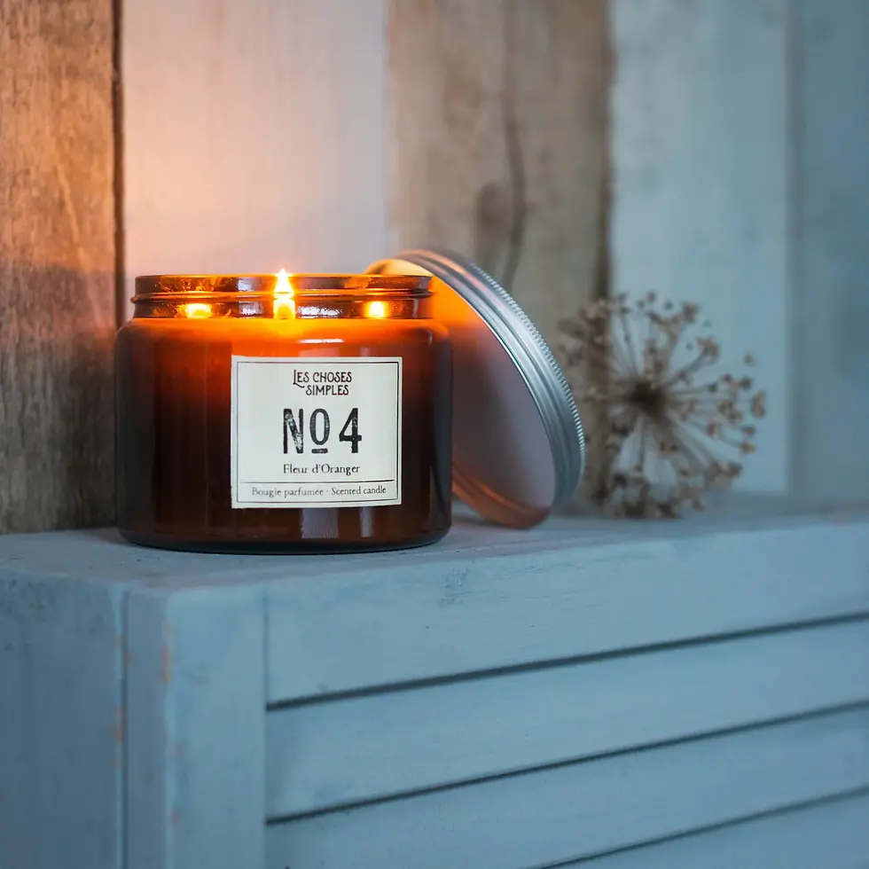 Thumbnail: 3-Wick Candle No 4 "Fleurs d'Oranger"