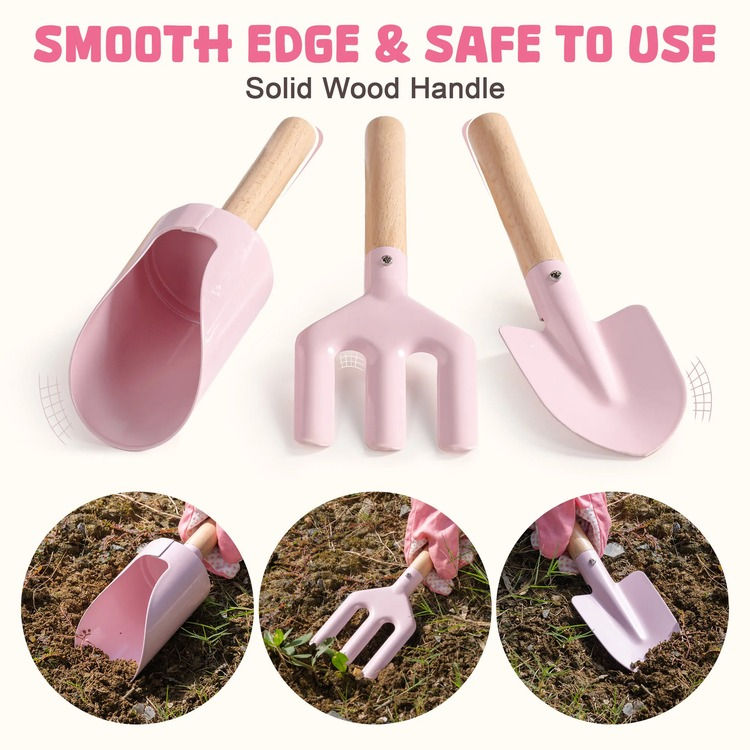 Thumbnail: Pink Flower Gardening Kit