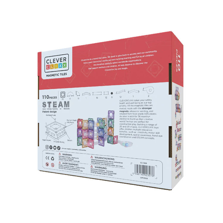 Thumbnail: 110pcs Ball Run Clever Pack Pastel