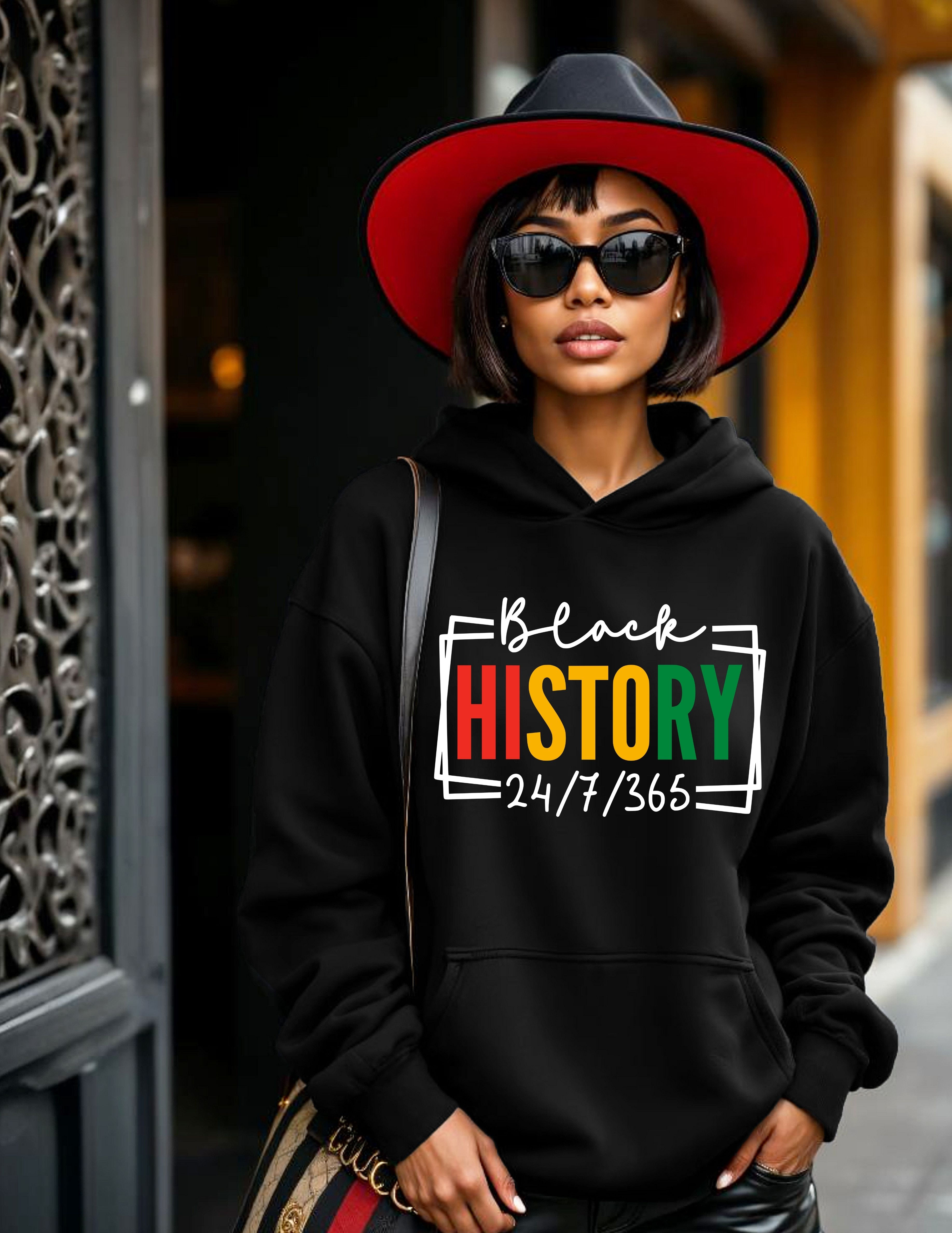 BLACK HISTORY 24/7/365 HOODIES