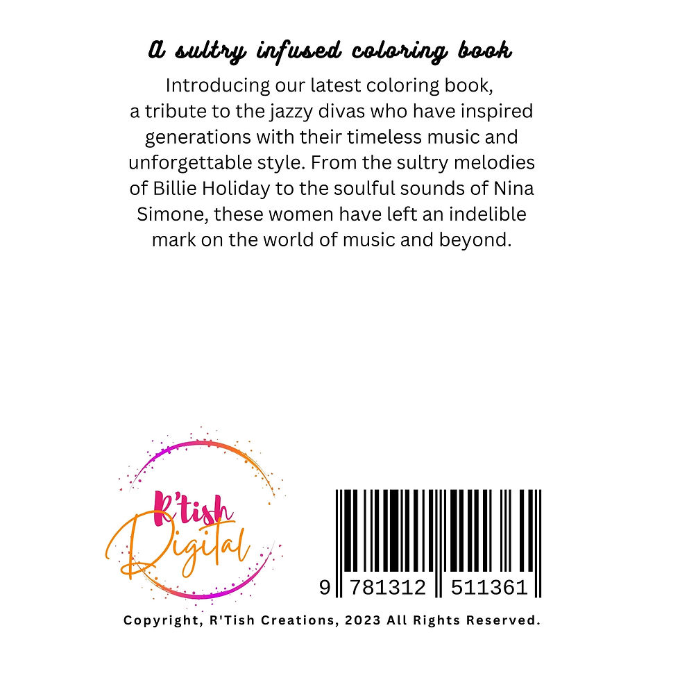 Thumbnail: Jazzy Divas Coloring Book