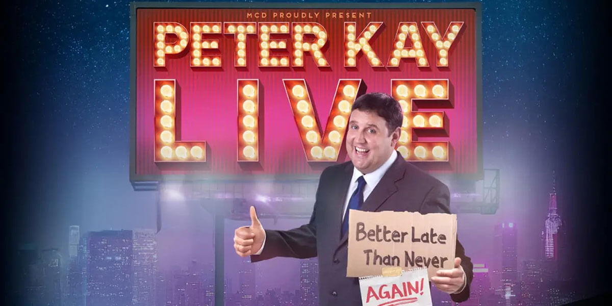 16 April 26 Peter Kay Live @ 3 Arena