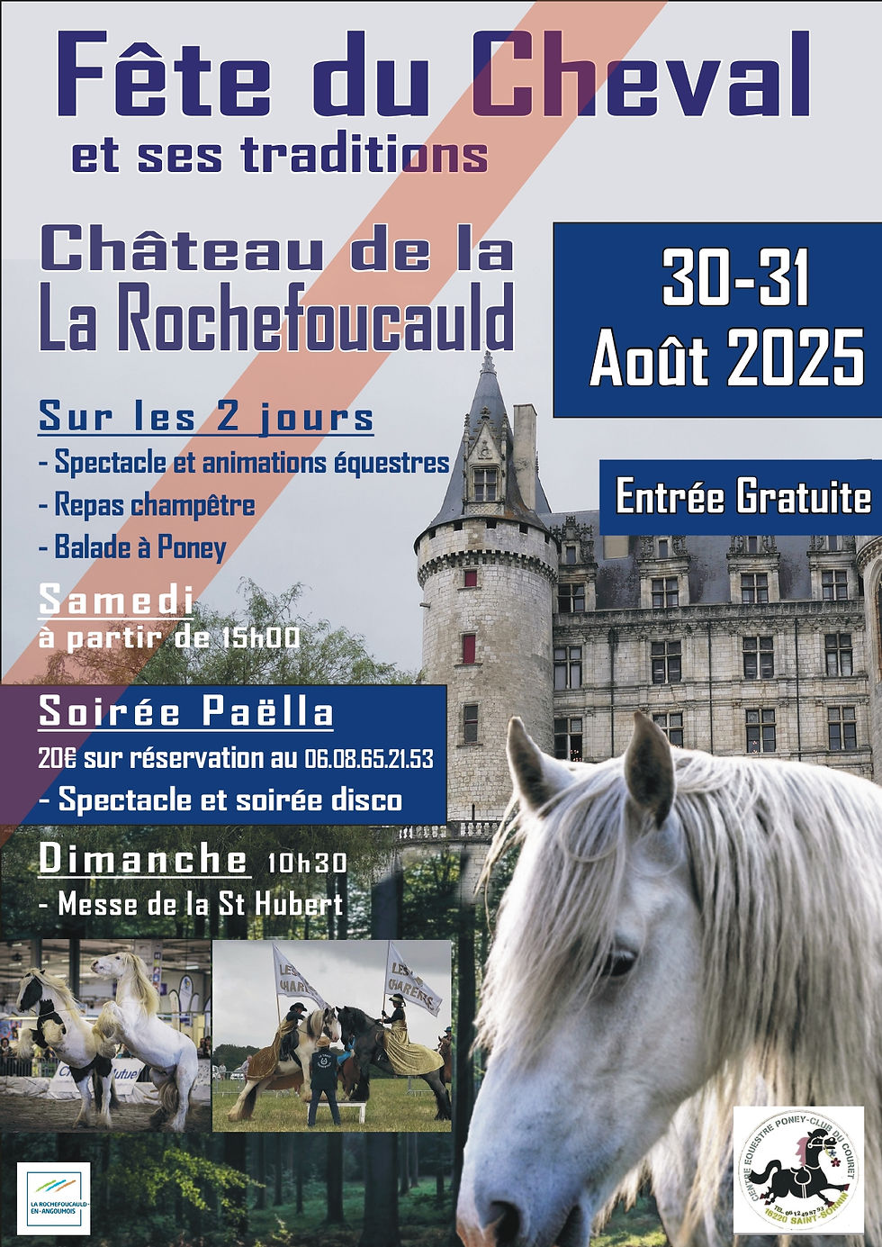 Fête du Cheval et ses Traditions au Château de La Rochefoucauld