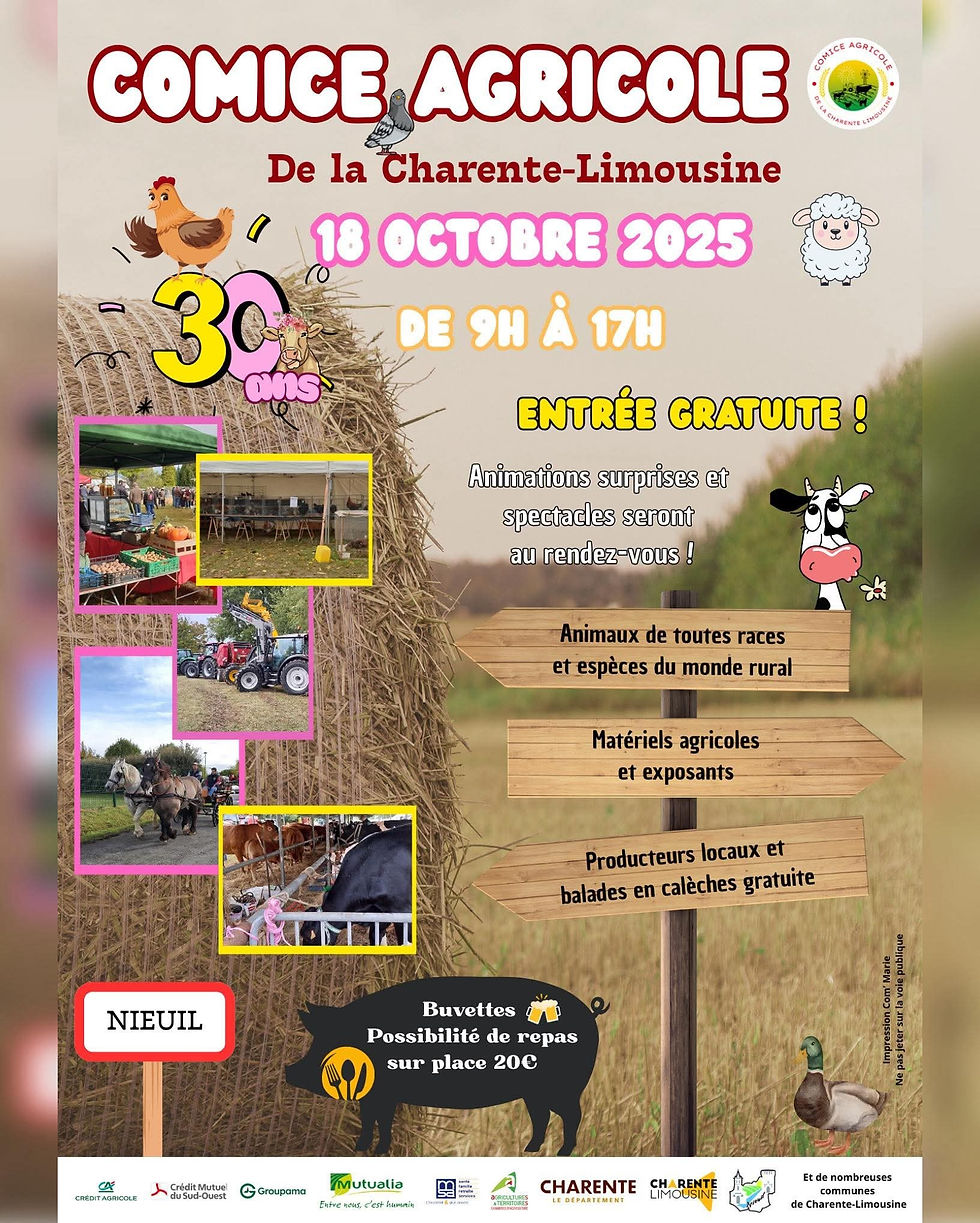 đ Comice Agricole de la Charente-Limousine â 30 ans đ