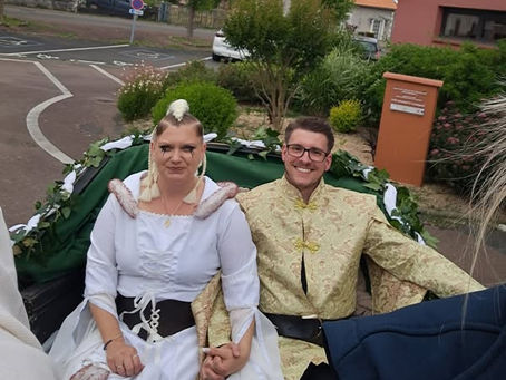 Mariage médiéval à Roumazières