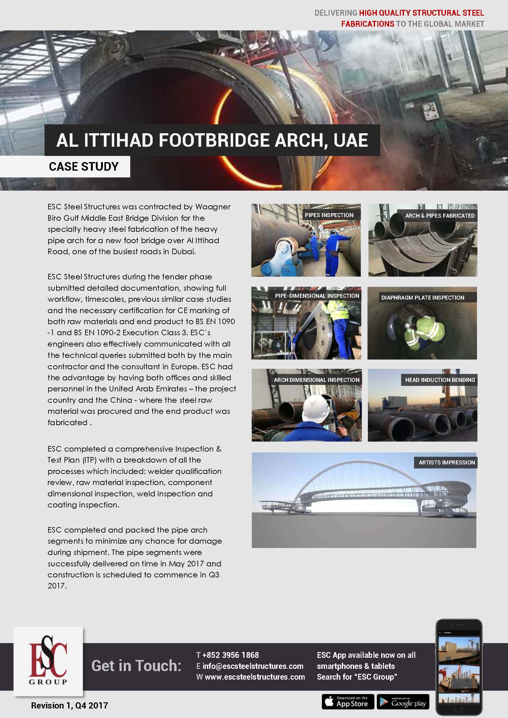 Al Ittihad Footbridge Arch