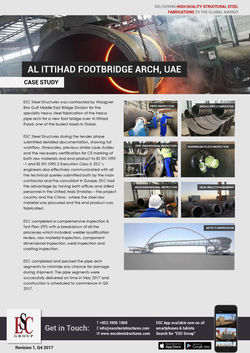 Al Ittihad Footbridge Arch