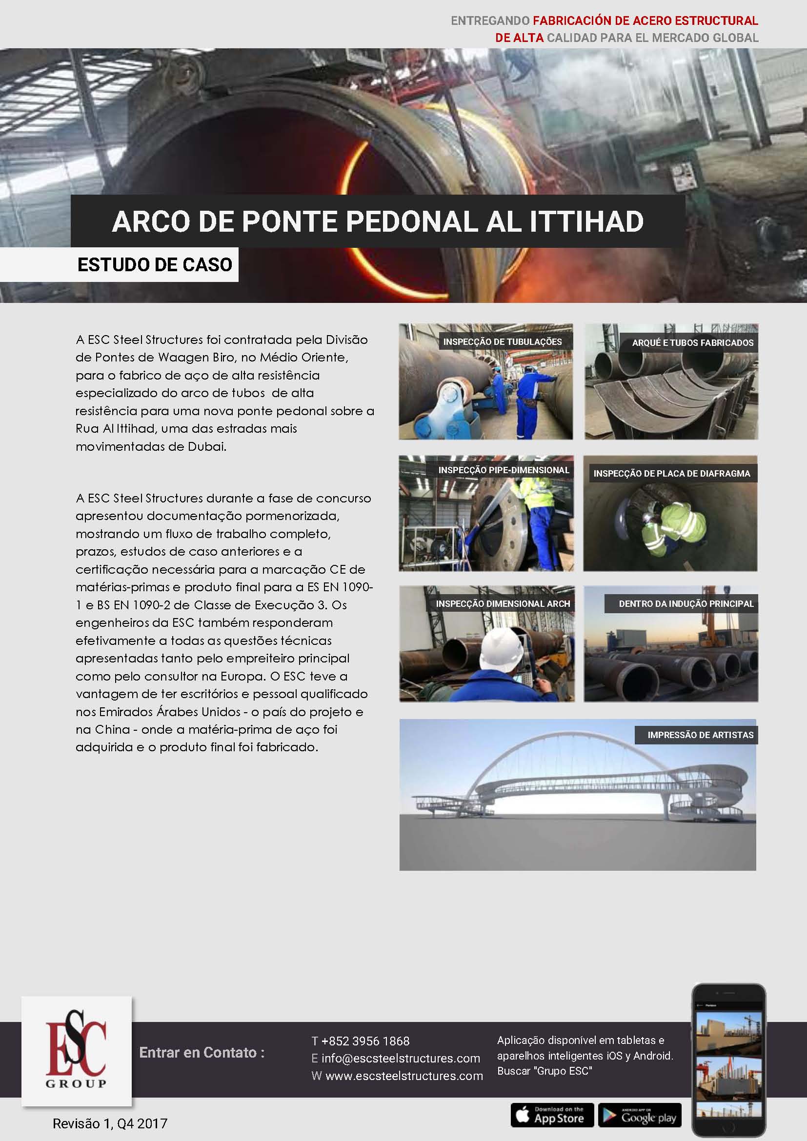 Arco da Ponte Pedonal da Rua Al Itti